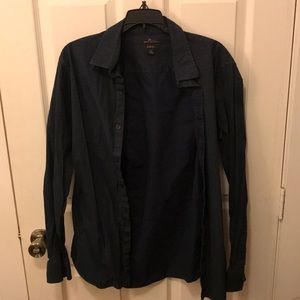 Dark blue Marc Anthony button down